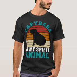 El Capibara es mi camiseta animal espiritual