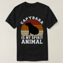 El Capibara es mi camiseta animal espiritual
