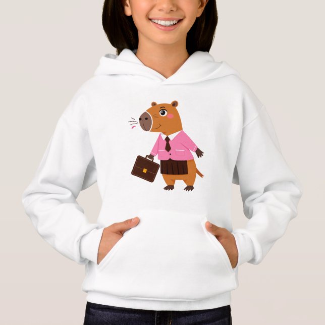El capibara va a la escuela (Anverso)