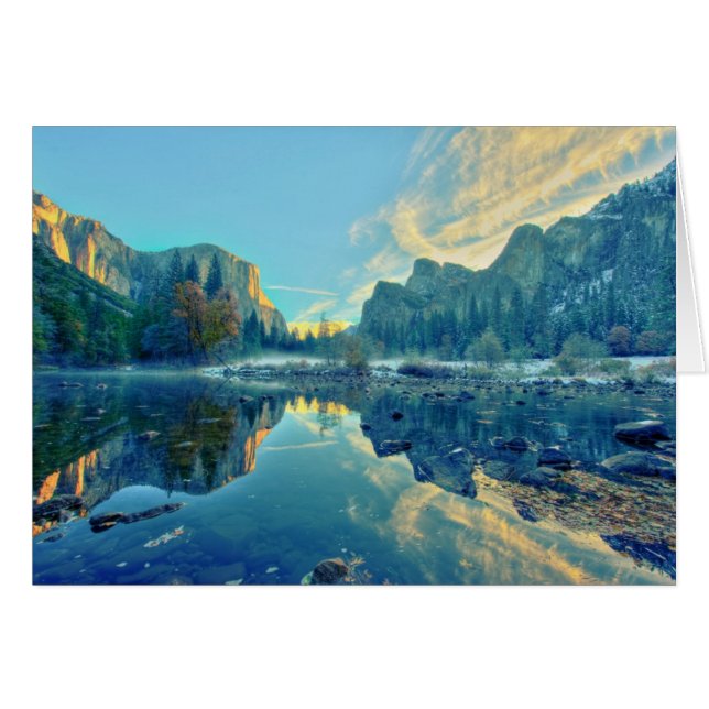 EL Capitan y reflexión de tres hermanos (Anverso (Horizontal))