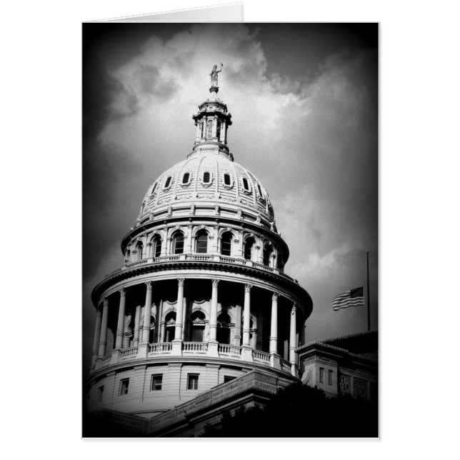 El capitolio del estado de Tejas (Frente)