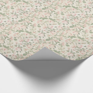 El capullo de rosa de papel hecho en casa de los