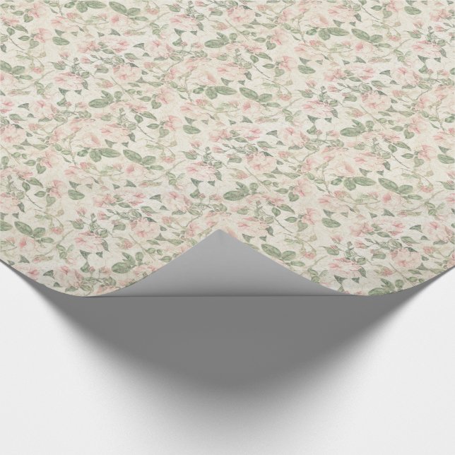 El capullo de rosa de papel hecho en casa de los (Esquina)