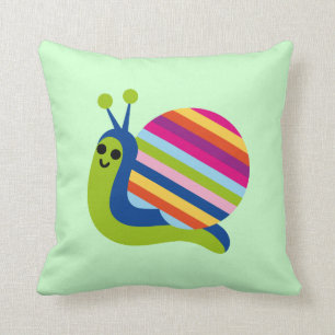 El caracol Slugs la almohada linda del animal del
