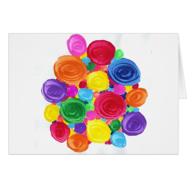 El caramelo riega al artista del autismo (Anverso (Horizontal))