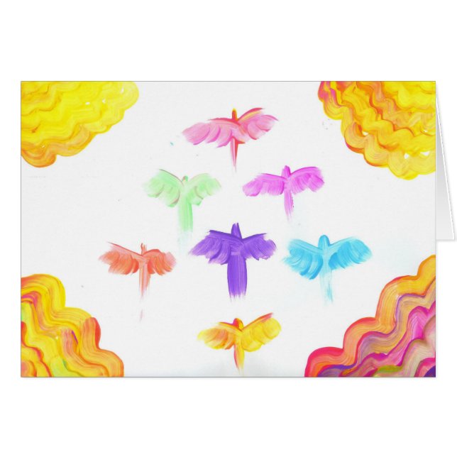 El caramelo riega al artista del autismo (Anverso (Horizontal))