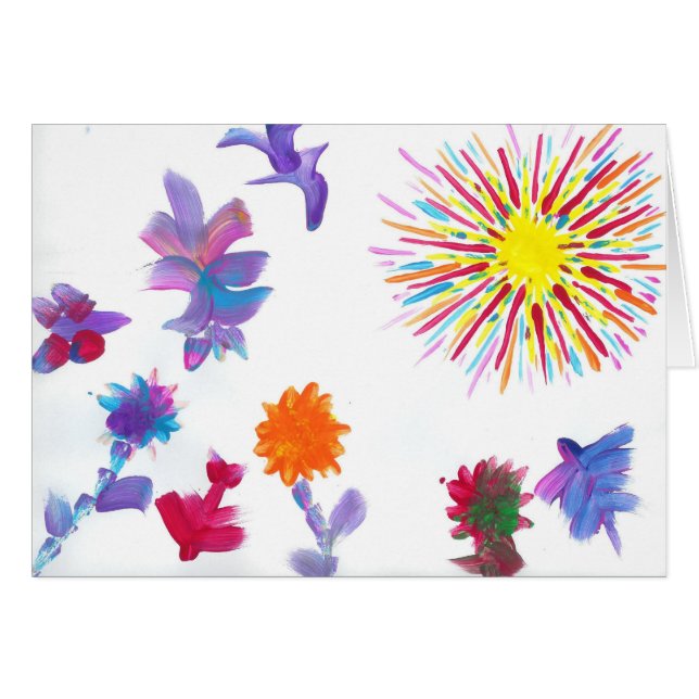 El caramelo riega al artista del autismo (Anverso (Horizontal))