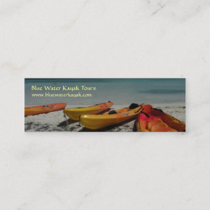 El Caribe Kayaks tarjeta de visita