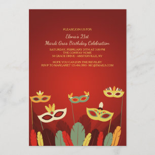 El carnaval enmascara la invitación