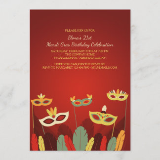 El carnaval enmascara la invitación
