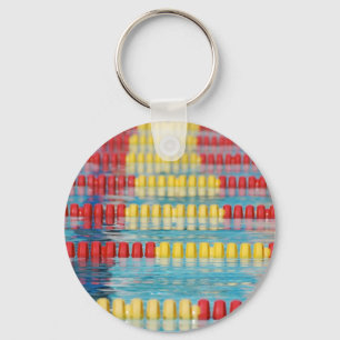 El carril alinea llavero