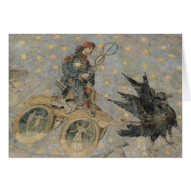 El carro de Mercury, detalle de la bóveda (Anverso (Horizontal))