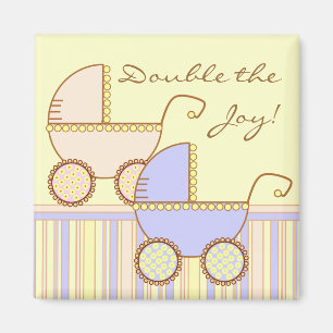 El carro doble hermana el imán