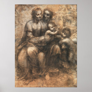 El Cartón de Leonardo de Leonardo da Vinci Arte Fi