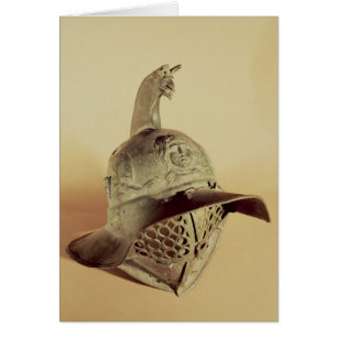 El casco del gladiador de Thracian