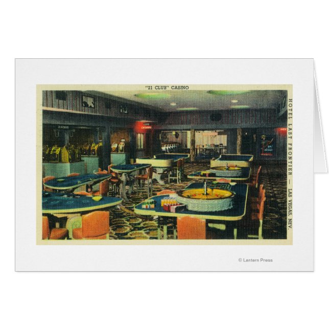 El Casino 21 Club, Hotel Last Frontier (Anverso (Horizontal))