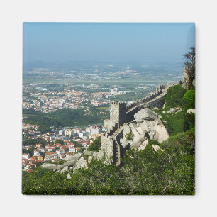 El castillo de Sintra del amarra el imán