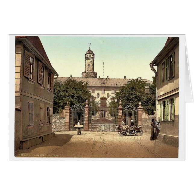 El castillo, Homburg (es decir, mún der H&o del (Anverso (Horizontal))