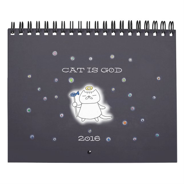 El CAT ES el calendario 2016 de DIOS (Tapa)