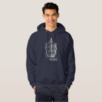 El católico dirige sudadera con capucha de la