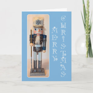 El cazador de nueces de Snowflake Feliz Navidad