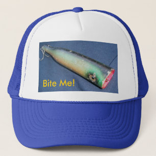 ¡El cebo Co de Snook me muerde! Gorra del señuelo