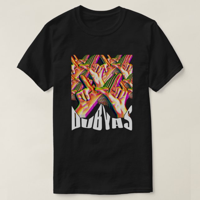 El cenat de Mafiathon 2 inspiró la camiseta "DUBYA (Diseño del anverso)
