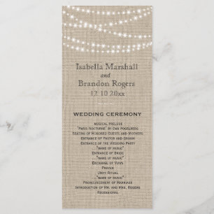 El centelleo enciende programa de la boda de la