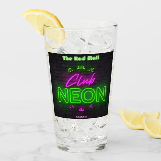 El centro comercial Rad Mall "Club NEON" Tumbler d (Anverso (hielo))