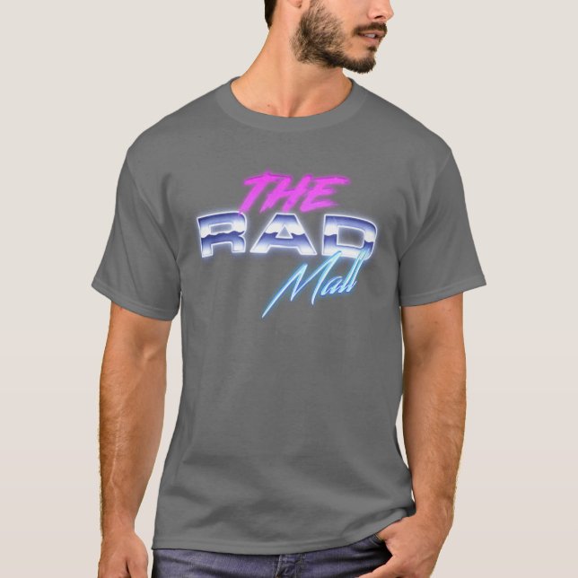 El centro comercial Rad "Wave 7" camiseta (masculi (Anverso)