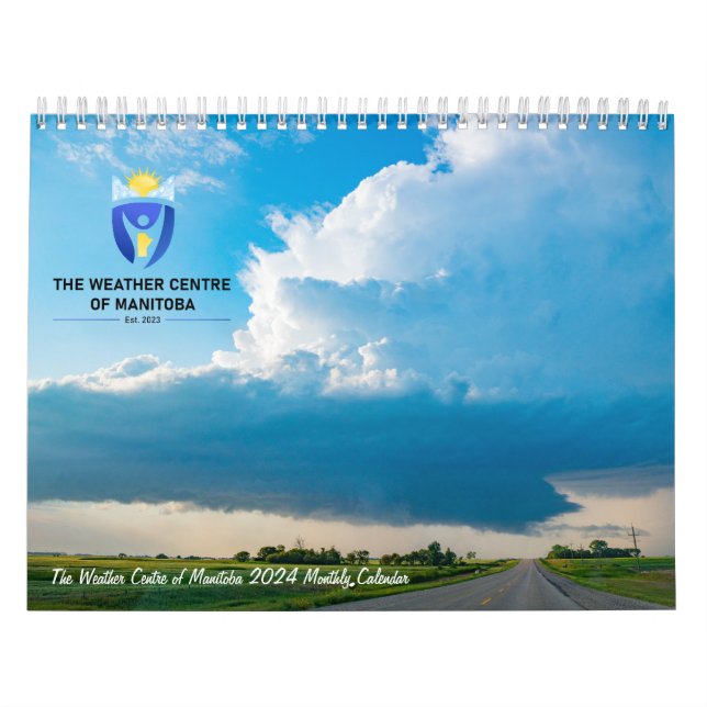 El centro meteorológico del calendario Manitoba 20 (Tapa)