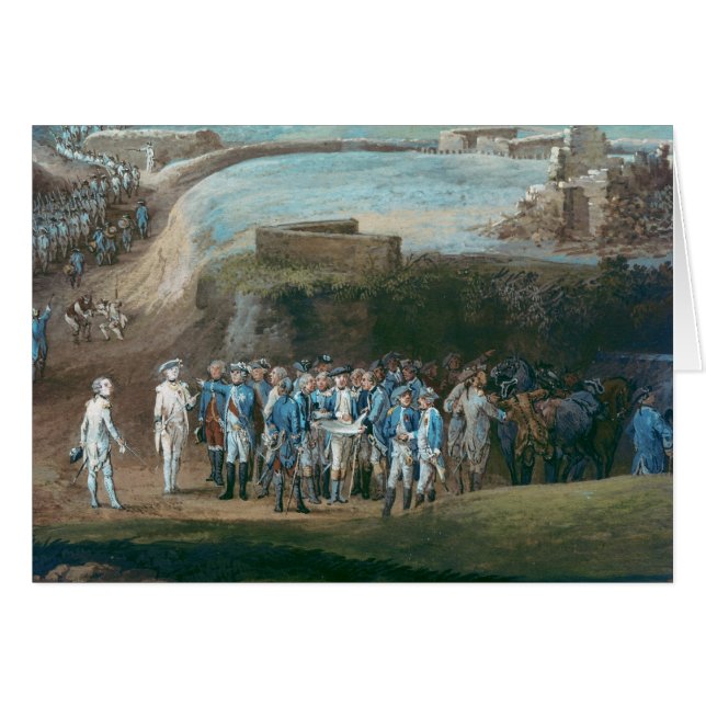 El cerco de Yorktown (Anverso (Horizontal))