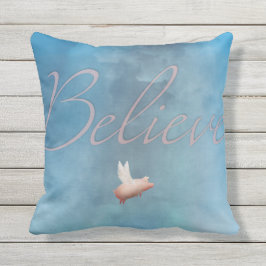 el cerdo del vuelo cree la almohada