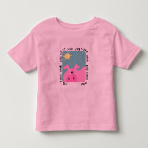 El cerdo dice Oink las camisetas y los regalos