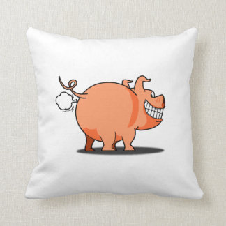 El cerdo Fart almohada
