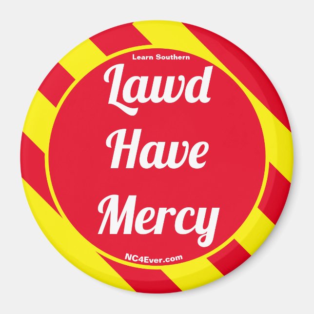 El césped tiene un imán rojo/amarillo de piedad (Frente)