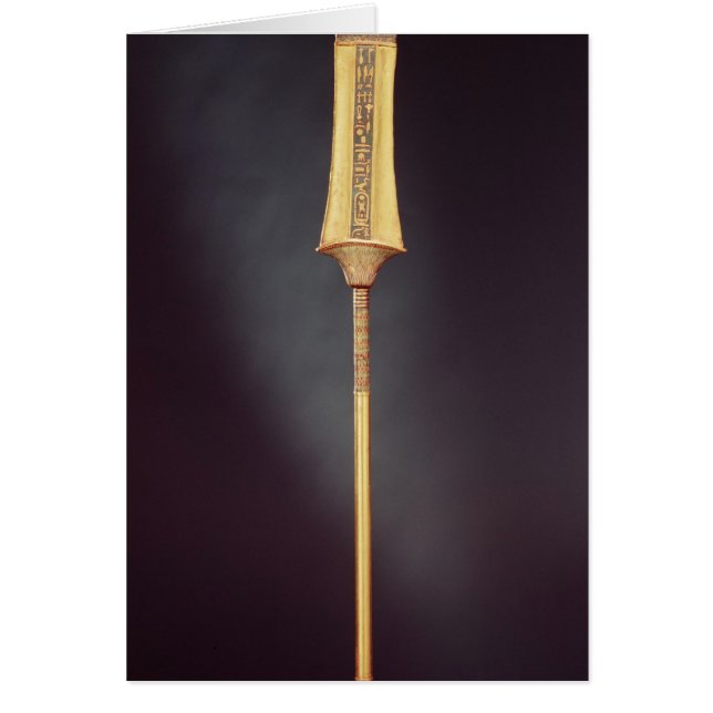 El cetro real, desde la Tumba de (Frente)