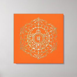 El Chakras Svadhistana - Lienzo envuelto