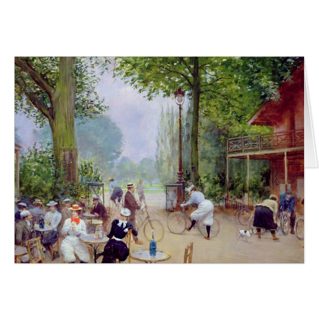 El chalet du Cycle en el Bois de Boulogne (Anverso (Horizontal))