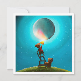 El Chica Con El Corazón Dorado - Mini Imprimir