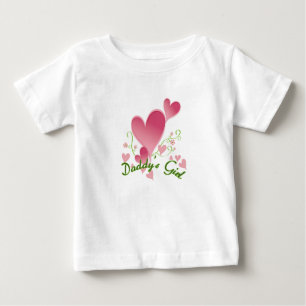 El chica del papá - camiseta infantil