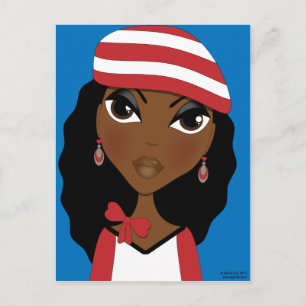 El Chica En La Postales Gorra