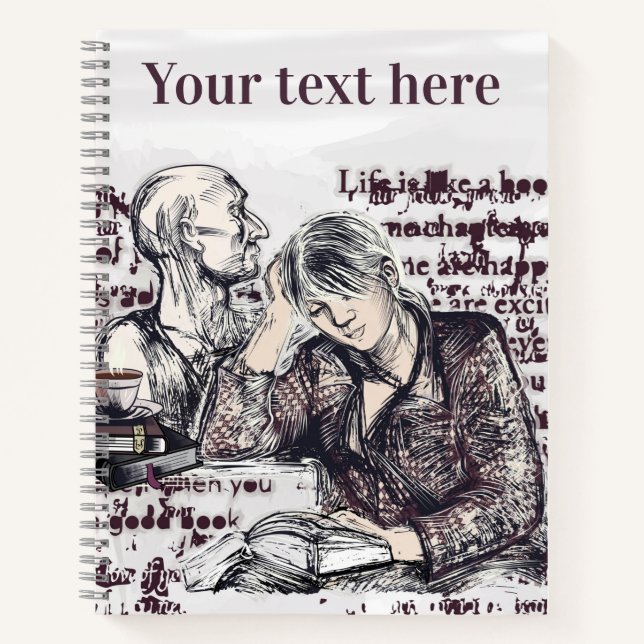 El chica leyendo un libro (Anverso)