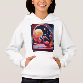 El chica pullover hoodie combina estilo y comf