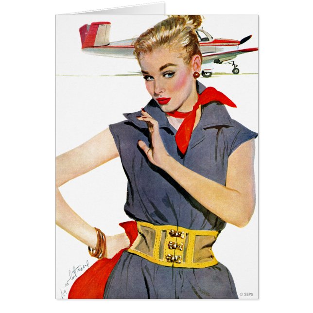 El Chica que robó aviones (Frente)