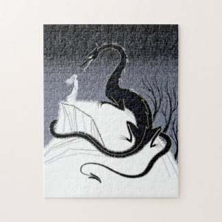 El chica y el rompecabezas del dragón