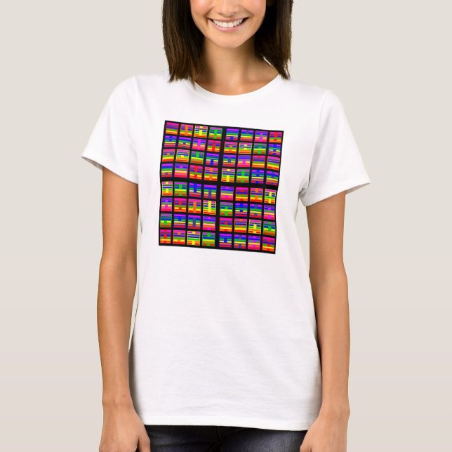 El Ching grande: Camiseta de Chakra I Ching (Anverso)
