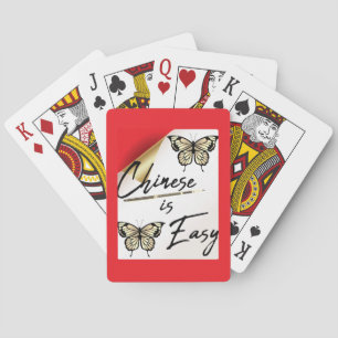 El chino es una carta de juego fácil