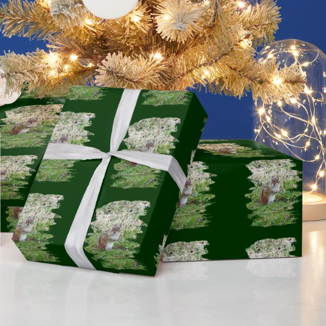 El Chipper Little Chipmunk - Papel envuelto (Vacaciones)