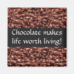 El chocolate hace vida Wirth los imanes vivos